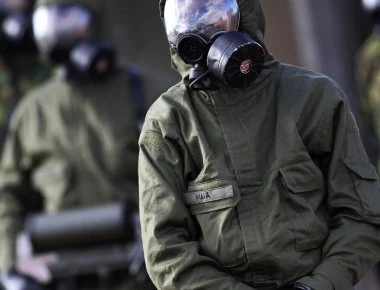 Τεράστια αποθήκη χημικών όπλων από αυτά που έπεσαν στην Ντούμα ανακάλυψαν σε σήραγγα των ισλαμιστών οι Ρώσοι